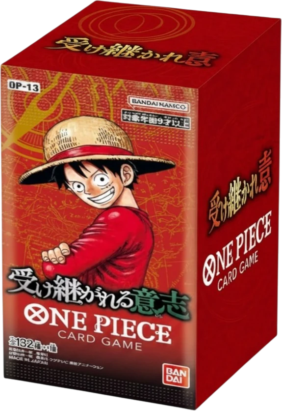 [OPCG-OP13-BOX-JP] Booster Box Carrying on His Will OP-13 - JP - One Piece Card Game