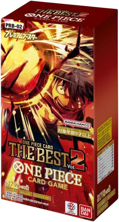 [OPCG-PRB02-BOX-JP] Premium Booster Box The Best vol. 2 PRB-02 - JP - One Piece Card Game