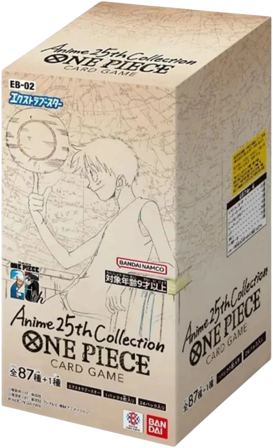 [OPCG-EB02-BOX-JP] Booster Box Anime 25th Collection EB-02 - JP - One Piece Card Game