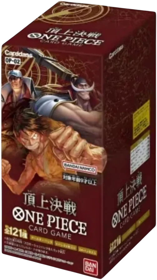[OPCG-OP02-BOX-JP] Booster Box Paramount War OP-02 - JP - One Piece Card Game