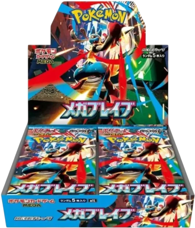 [PKM-M1L-BOX-JP] Booster Box Mega Brave M1L - JP - Pokémon