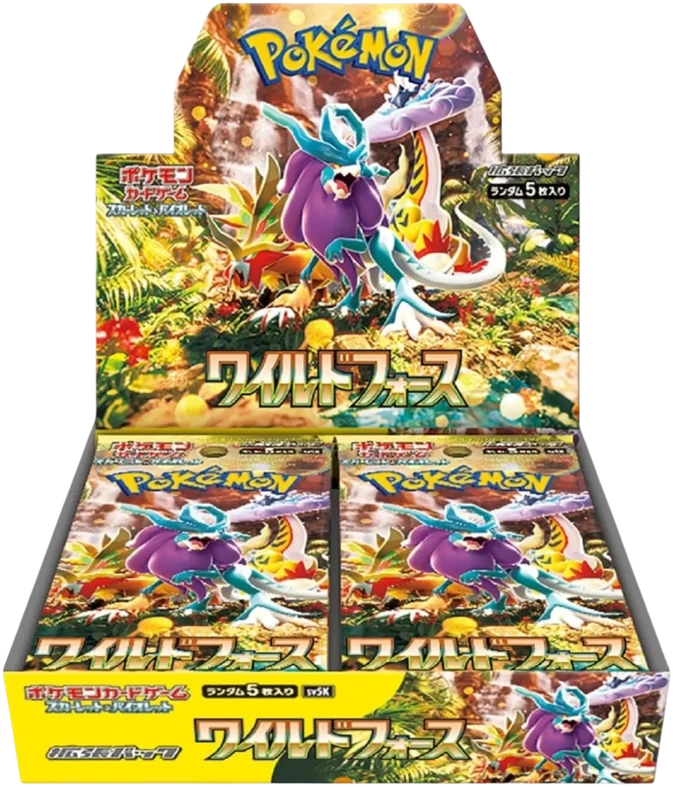 [PKM-SV5K-BOX-JP] Booster Box Wild Force SV5K - JP - Pokémon