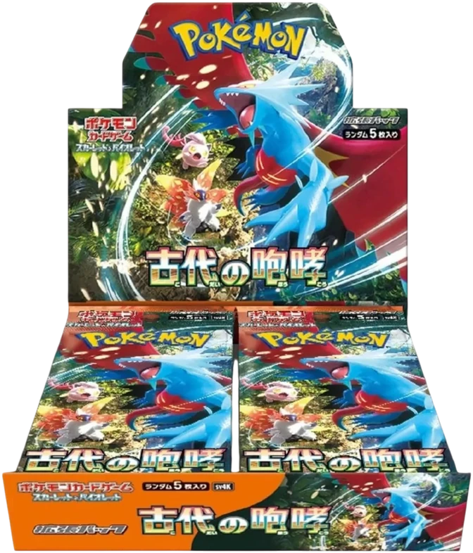 [PKM-SV4K-BOX-JP] Booster Box Ancient Roar SV4K - JP - Pokémon