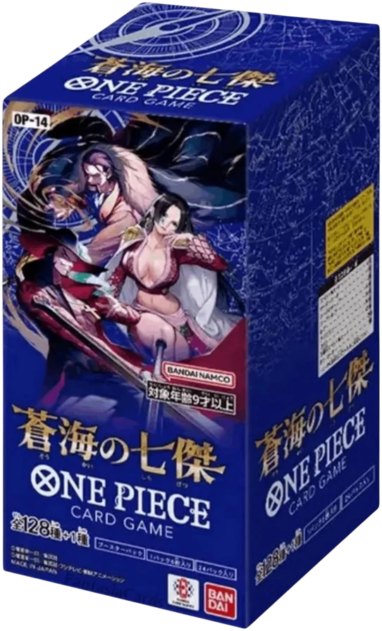 [OPCG-OP14-BOX-JP] Booster Box The Azure Sea's Seven OP-14 - JP - One Piece Card Game